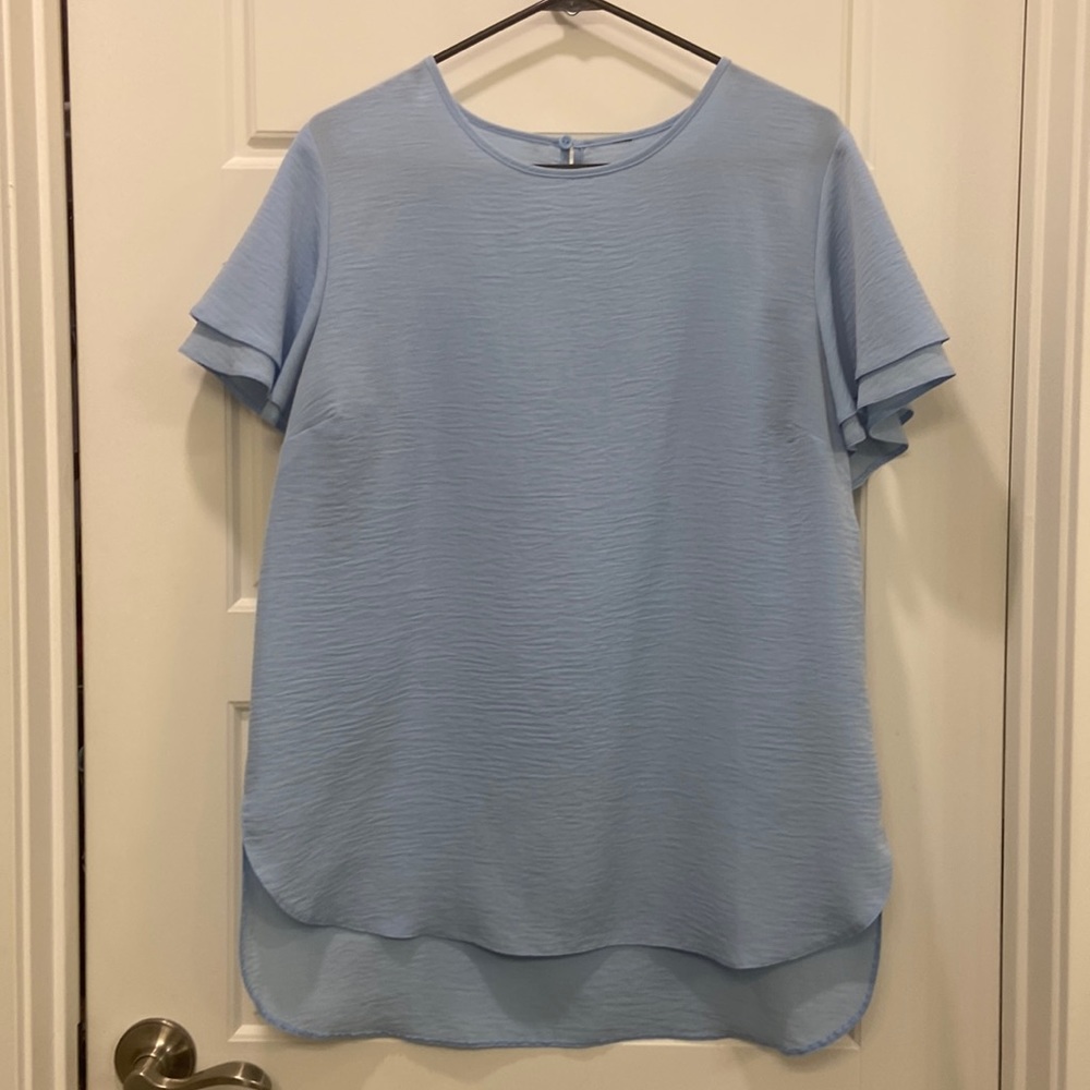 Ruffle Sleeve Top
